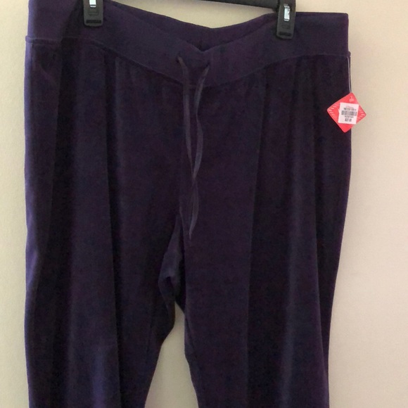 St Johns Bay Active Velour Petite Pant New - Picture 5 of 6